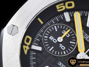 AP0354 - Royal Oak Offshore Diver Chrono SSRU Black JF A3126 - 15.jpg